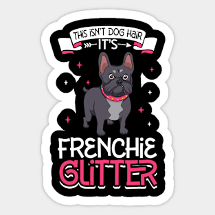 Frenchie glitter Sticker